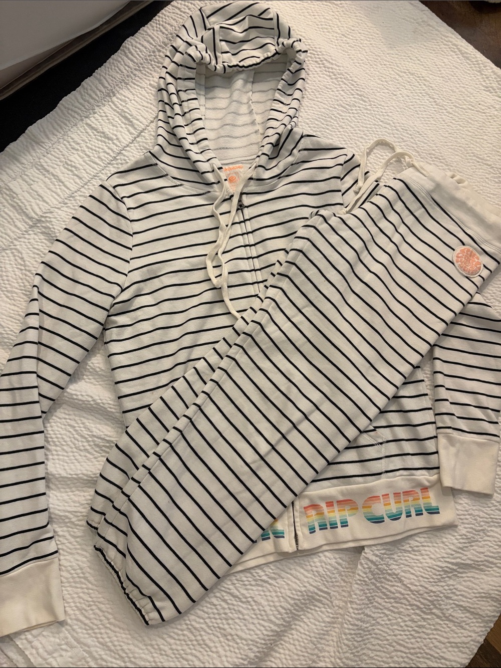 NWOT Nordstrom Rip Curl Hoodie & Jogger Set M-L